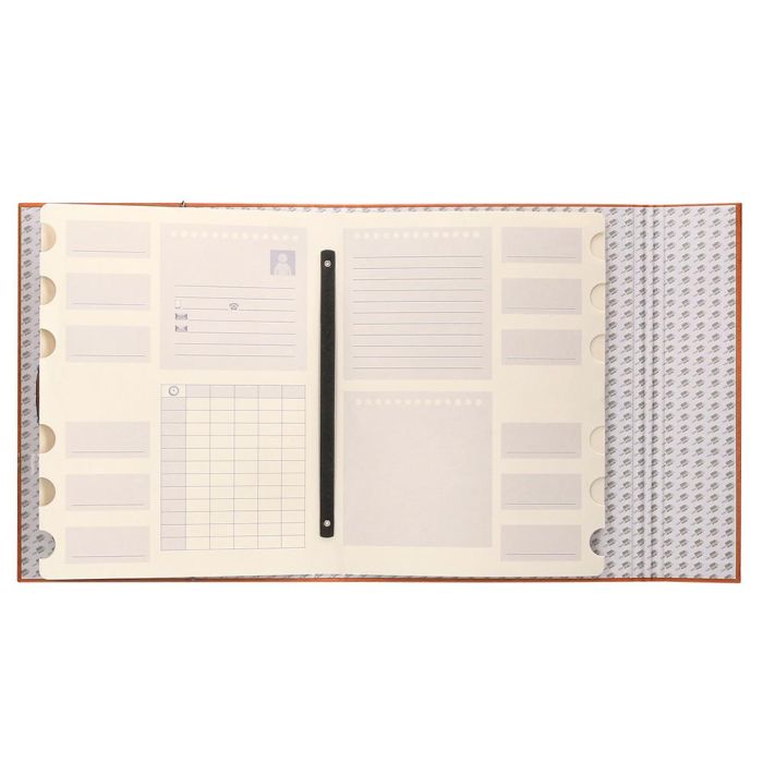 Carpeta Clasificadora Liderpapel 12 Departamentos Folio Prolongado Carton Forrado Naranja 8