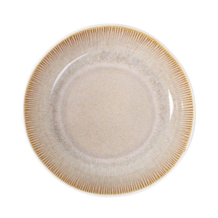 La Mediterranea Plato Hondo Calobra Crema Ø22 x 4.7 cm (18 Unidades) 2