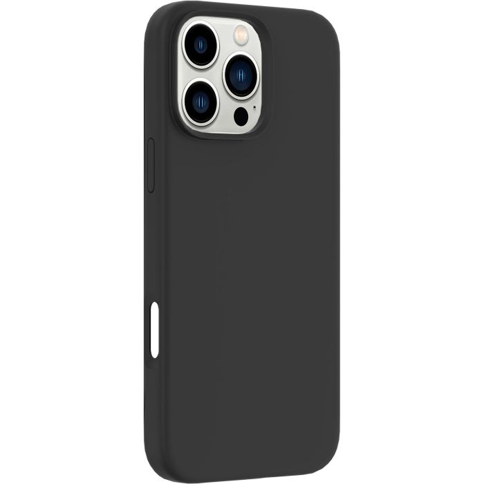 eSTUFF iPhone 16 Pro INFINITE RIGA Silicone Cover - Black - 93% recycled material 1 eSTUFF iPhone 16 Pro INFINITE RIGA Silicone Cover - Black - 93% recycled material 1