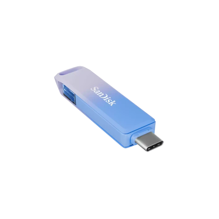 SanDisk SDIXD0N-128G-GN6TP Creator Phone Drive unidad flash USB 128 GB USB Type-C / Lightning 3.2 Gen 1 Azul, Lila 1