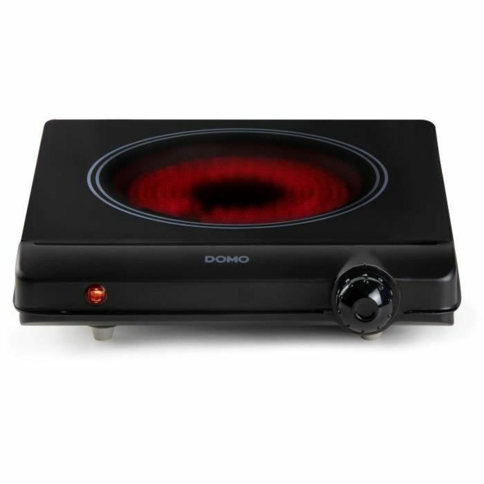 Domo Placa Vitrocerámica DO30111KP 1 Fuego 25.3 x 28.7 x 7 cm 4