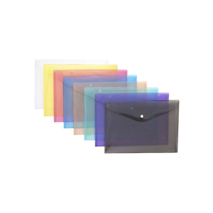 Dosier Sobre Databank Pp Broche A4 Amarillo (Set de 12)