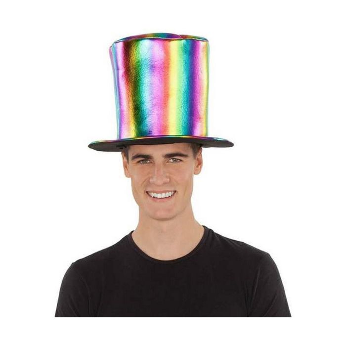 Sombrero de copa alta rainbow t/58 3