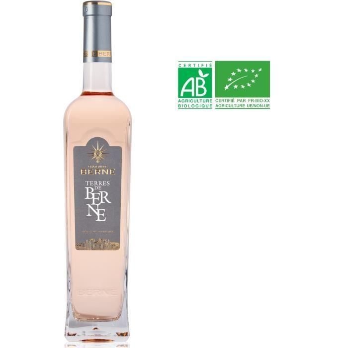 Château de Berne Côtes de Provence - Vino rosado de Provenza - Ecológico