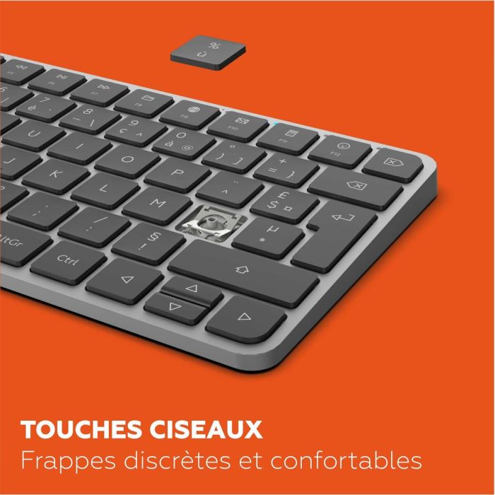 Teclado Mobility Lab KP430W Mini Gris 3 Teclado Mobility Lab KP430W Mini Gris 3
