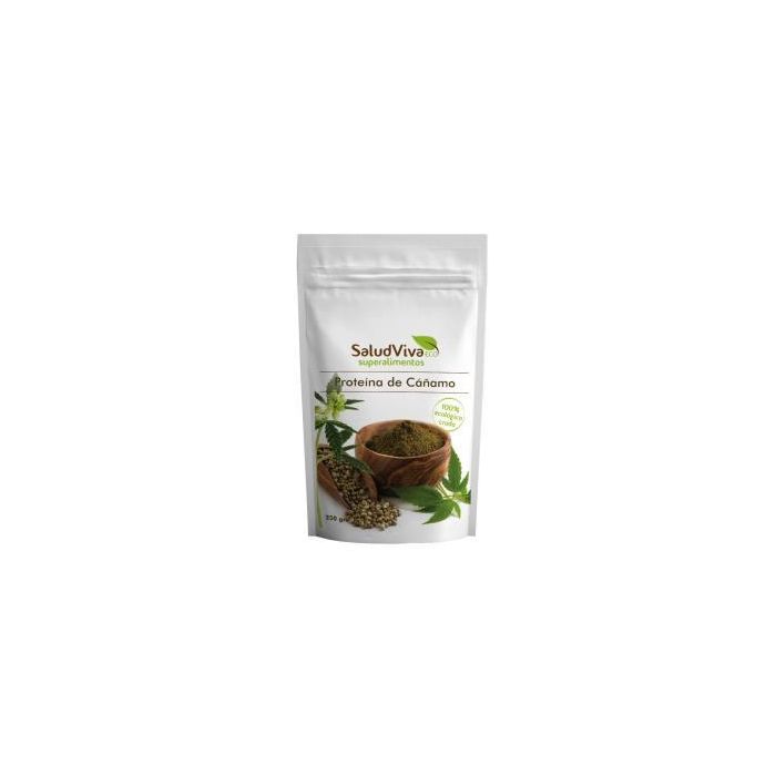 SALUD VIVA Proteína de Cáñamo BIO Ecológica 100% Vegetal 250g - Alta en Proteínas y Fibra