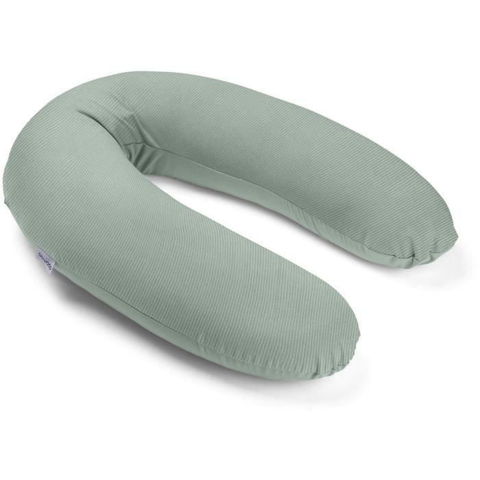 Almohada de embarazo y lactancia - DOOMOO - Buddy - Máxima comodidad - Certificado Oeko-Tex - Verde pana Almohada de embarazo y lactancia - DOOMOO - Buddy - Máxima comodidad - Certificado Oeko-Tex - Verde pana