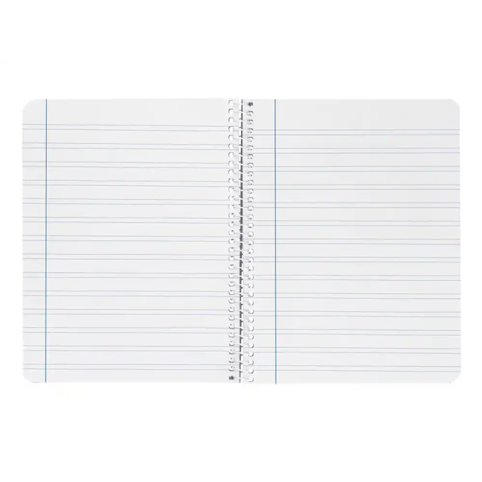 Liderpapel Cuaderno Espiral A4 Witty Tapa Dura 80 Hojas 90gr Pauta 3,5mm Con Margen Color Azul Oscuro 5
