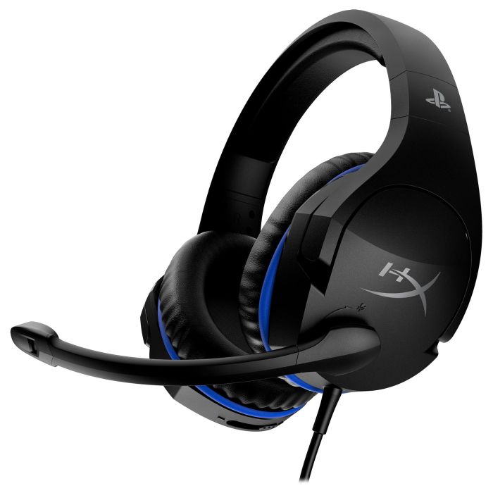 HyperX Cloud Stinger Auriculares Gaming para PS5 PS4, Alámbricos, Diadema, Negro y Azul, 18-23000 Hz 2
