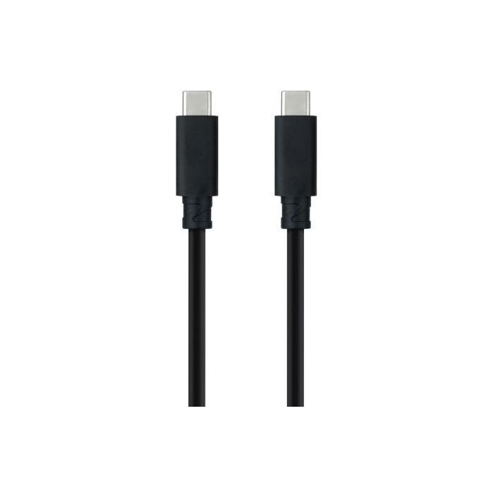 Nanocable 10.01.4103 Cable USB 3.2 Gen2x2 USB-C Macho a Macho 100W 20Gbps 4K/60Hz E-mark chip 3m Negro Compatible Thunderbolt 3 1 Nanocable 10.01.4103 Cable USB 3.2 Gen2x2 USB-C Macho a Macho 100W 20Gbps 4K/60Hz E-mark chip 3m Negro Compatible Thunderbolt 3 1