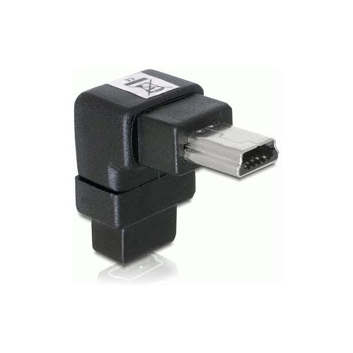 DELOCK Adapter USB-B mini 5pin St / Bu 90Gradgewink. 1 DELOCK Adapter USB-B mini 5pin St / Bu 90Gradgewink. 1