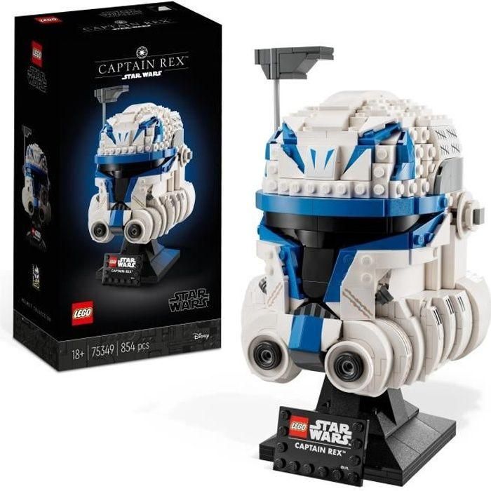 LEGO Star Wars 75349 Los auriculares del Capitán Rex, modelo para construir para adultos LEGO Star Wars 75349 Los auriculares del Capitán Rex, modelo para construir para adultos