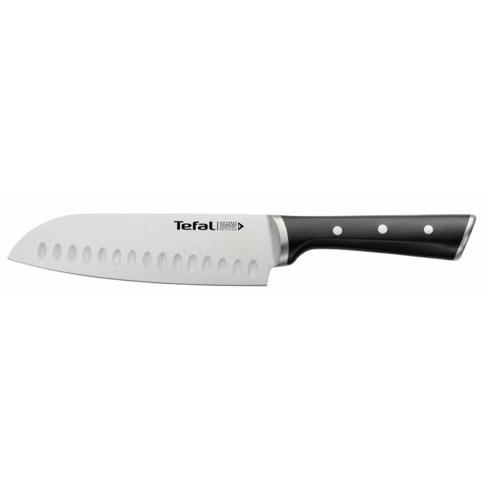 Cuchillo de Cocina Tefal K23206 18 cm Negro Mediano Acero Inoxidable 9 Cuchillo de Cocina Tefal K23206 18 cm Negro Mediano Acero Inoxidable 9