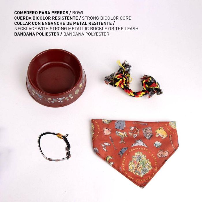 Set para mascotas bienvenida harry potter 21.0 x 21.0 x 8.8 cm 6 Set para mascotas bienvenida harry potter 21.0 x 21.0 x 8.8 cm 6