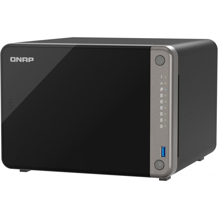 Qnap Servidor NAS TS-AI642 - 8GB RAM, 6 Bahías, Gigabit Ethernet, 2.5 Gigabit Ethernet, Compatible con IA 6