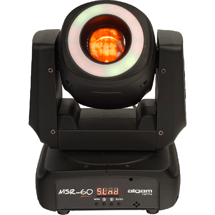 Cabeza Móvil Spot Led De 60W Con Anillo Led 1 Cabeza Móvil Spot Led De 60W Con Anillo Led 1