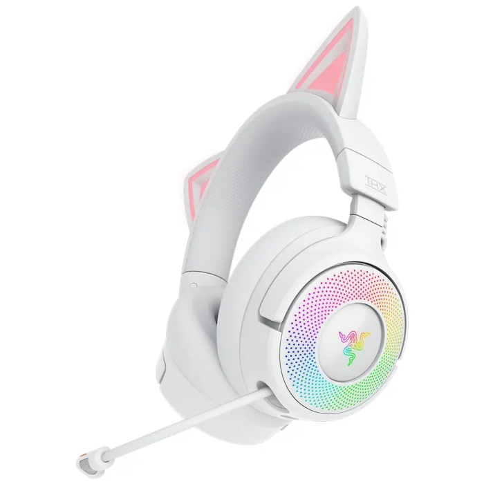Razer RZ04-05170400-R3M1 Auriculares Kraken Kitty V3 Pro Blanco Inalámbricos Diadema Gaming con RGB, USB-C y Bluetooth 2