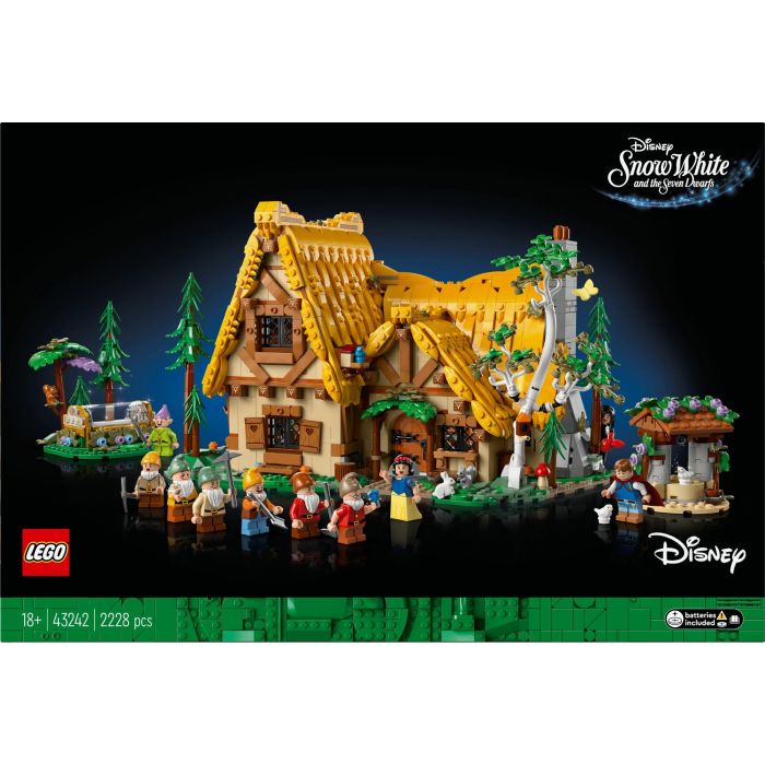 LEGO 43242 Disney La Cabaña de Blancanieves y los Siete Enanitos Set de Construcción 7 LEGO 43242 Disney La Cabaña de Blancanieves y los Siete Enanitos Set de Construcción 7
