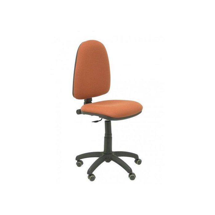 Silla Piqueras Y Crespo Ayna Mecanismo Contacto Permanente Ruedas De Parquet Asiento Y Respaldo Tapizado Bali Marron