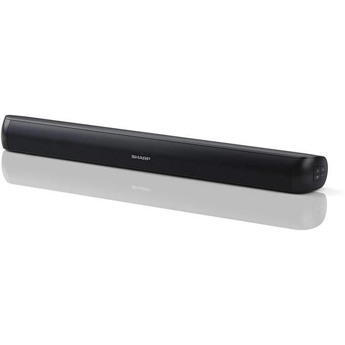 Sharp HT-SB107 Soundbar 2.0 Canales 90W Negro con Bluetooth 4.2, HDMI y USB 1
