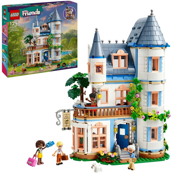 LEGO Friends 42638 Habitación de Huéspedes en el Castillo Juego Imaginativo para Niños 2 LEGO Friends 42638 Habitación de Huéspedes en el Castillo Juego Imaginativo para Niños 2