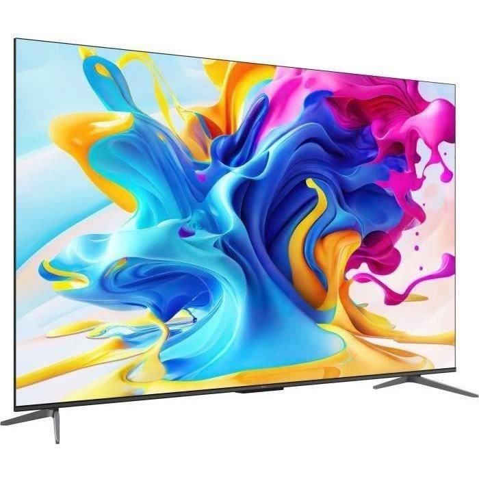 TCL 50C641 - TV QLED de 50'' (127 cm) - 4K UHD 3840 x 2160 - TV conectada a Google TV - HDR Pro - 3 x HDMI 2.1 1 TCL 50C641 - TV QLED de 50'' (127 cm) - 4K UHD 3840 x 2160 - TV conectada a Google TV - HDR Pro - 3 x HDMI 2.1 1