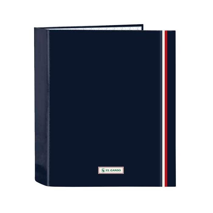 El Ganso Carpeta Eclipse F. 4 Anillas 35mm Lomo Ancho 27x33x6 Cm 0 El Ganso Carpeta Eclipse F. 4 Anillas 35mm Lomo Ancho 27x33x6 Cm 0