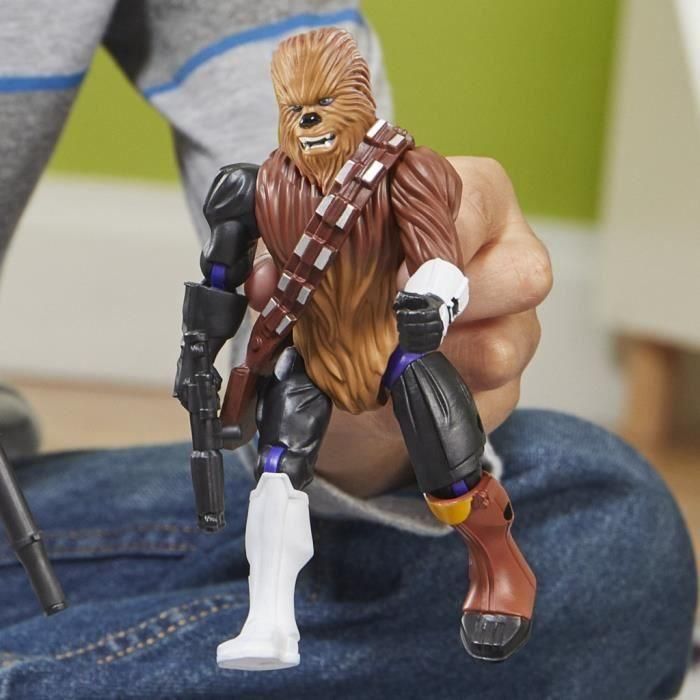 MixMashers Chewbacca, figura personalizable de 12 cm para mezclar y combinar con accesorios, Star Wars, a partir de 4 años 5