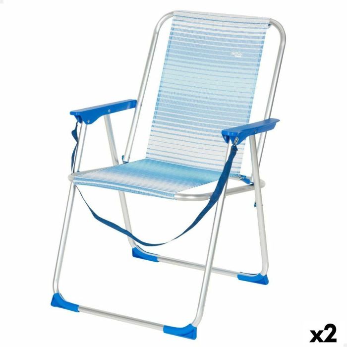 Silla de Playa Aktive 44 x 76 x 45 cm