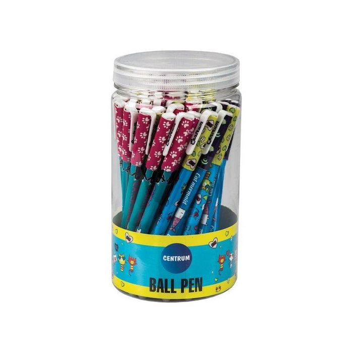 Boligrafo Centrum Cat Borrable (Set de 48)