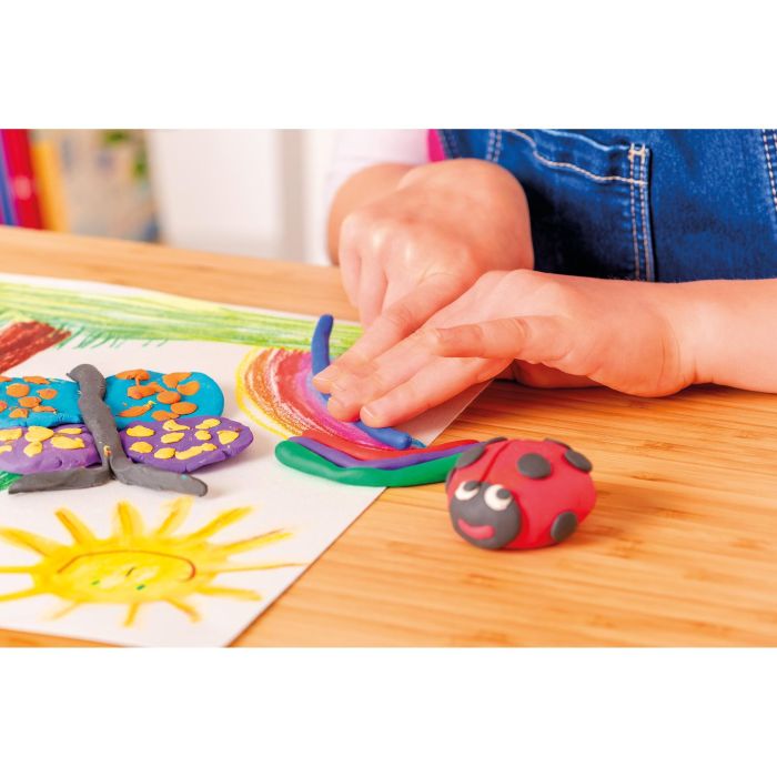 Pelikan Kinderknete Creaplast 10 Farben im blauen Etui. 240g 4 Pelikan Kinderknete Creaplast 10 Farben im blauen Etui. 240g 4