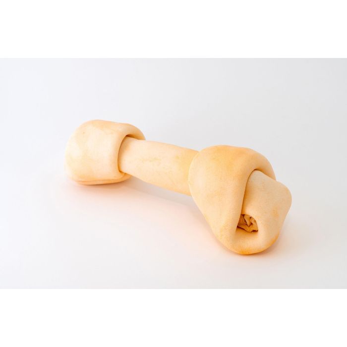Snackys 8432288111741 Masticable Nudos Rawhide para Perro Piel Natural Altamente Digerible Sabor Mango 20-23 cm 6 Unidades 3