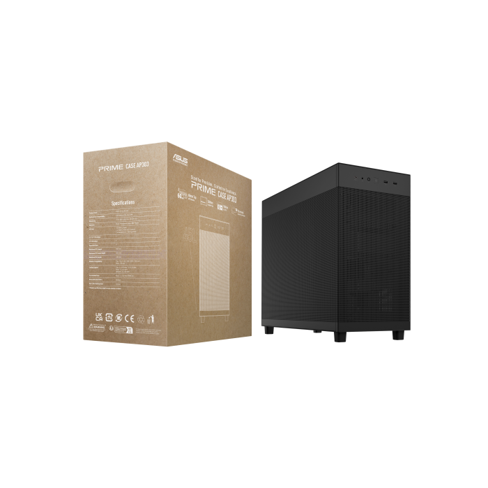 Asus Prime Ap303 Mesh Midi Tower Negro 14