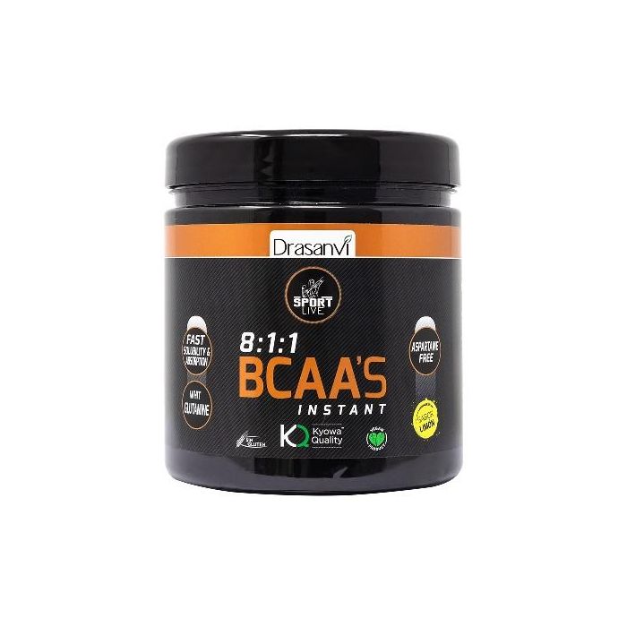 Drasanvi Sport Live BCAAs + Glutamina Kyowa Sabor Limón 275g