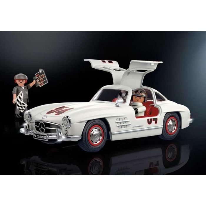 Playmobil Mercedes-Benz 300 SL - Coche deportivo años 50 con puertas de alas de gaviota y figuras 1 Playmobil Mercedes-Benz 300 SL - Coche deportivo años 50 con puertas de alas de gaviota y figuras 1