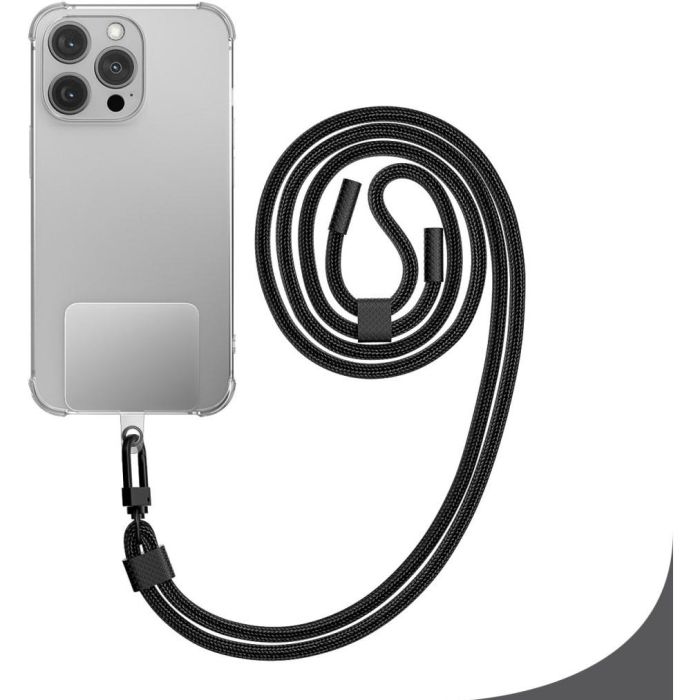 4smarts Universal Necklace PhonoLace. schwarz 3