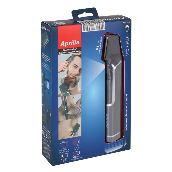 Aprilla Máquina Cortapelo Recargable USB (6 Unidades) 9