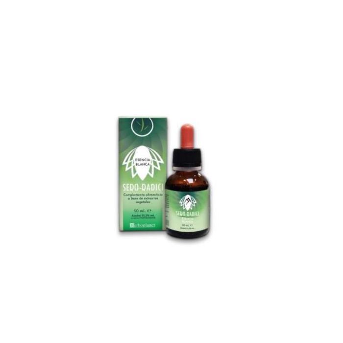 HERBOPLANET Sero-Radici Esencia Blanca 50ml - Tónico Adaptógeno, Relajación y Ánimo con Rhodiola, Ashwagandha e Hipérico