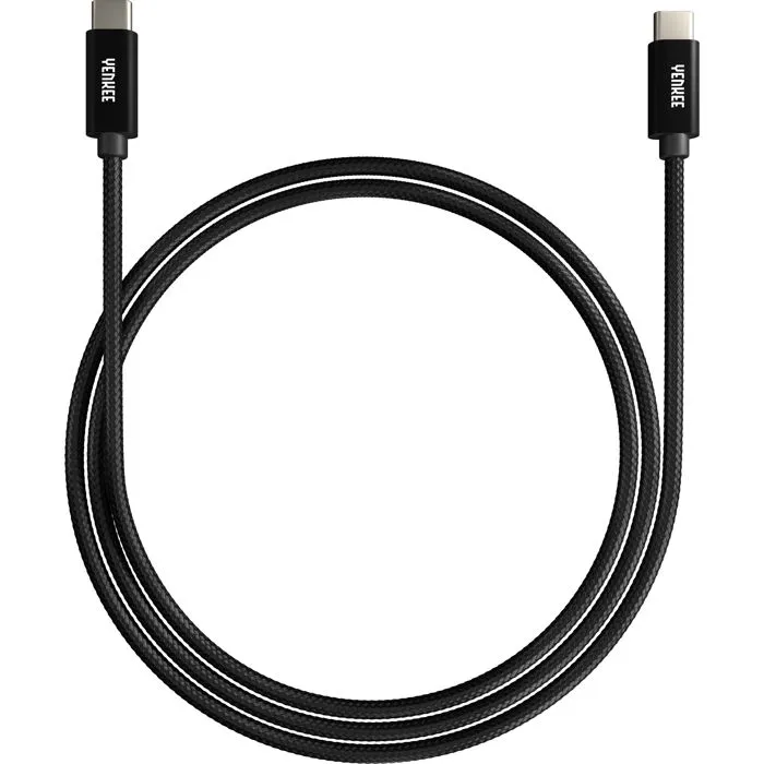 Yenkee Cable USB-C YCU C101 BK de 1 m Negro 2