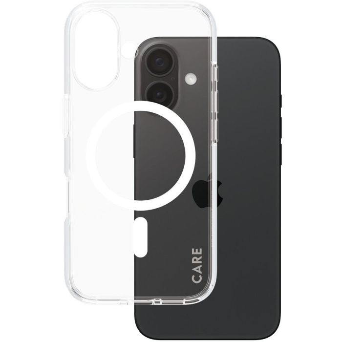 PanzerGlass CARE Case Flagship White MagSafe para iPhone 16
