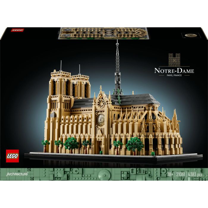 LEGO Architecture Notre-Dame de Paris 21061 Juego de Construcción para Adultos con 4383 Piezas 0 LEGO Architecture Notre-Dame de Paris 21061 Juego de Construcción para Adultos con 4383 Piezas 0
