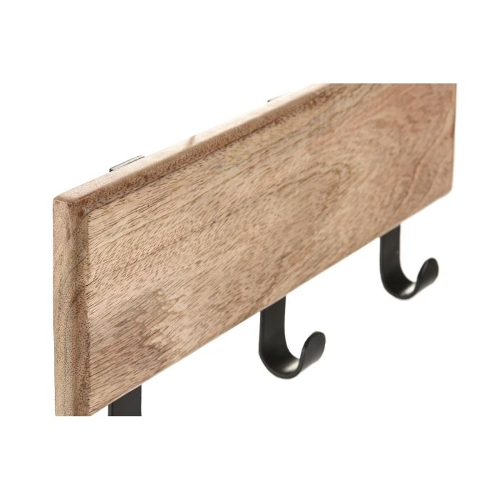 Perchero Pared Urban DKD Home Decor Marron 5 x 16 x 38 cm (2 Unidades) 1 Perchero Pared Urban DKD Home Decor Marron 5 x 16 x 38 cm (2 Unidades) 1