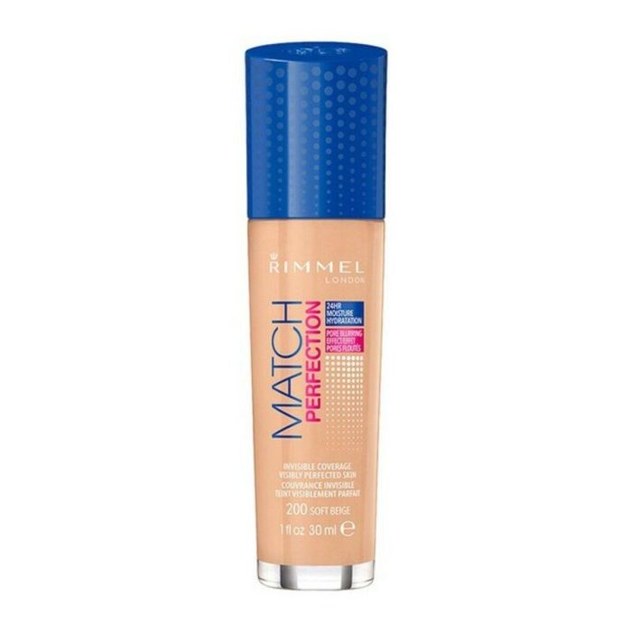 Base de Maquillaje Fluida Match Perfection Rimmel London (30 ml) 13 Base de Maquillaje Fluida Match Perfection Rimmel London (30 ml) 13