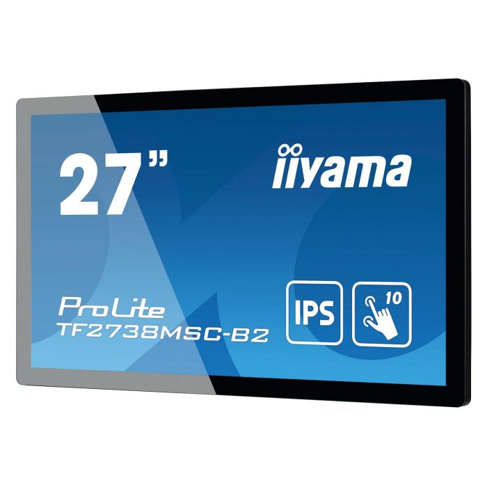 iiyama TF2738MSC-B2 Monitor Táctil de 27 Pulgadas Full HD LED IPS con HDMI, DVI y DisplayPort 2
