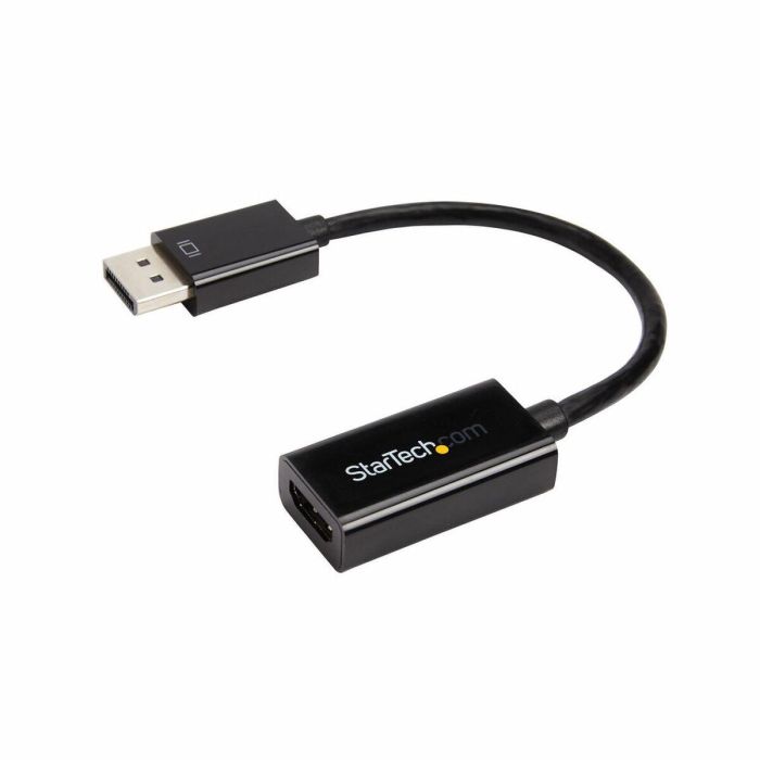 Cable DisplayPort a HDMI Startech DP2HD4KS 150 cm Negro 4K 1 Cable DisplayPort a HDMI Startech DP2HD4KS 150 cm Negro 4K 1