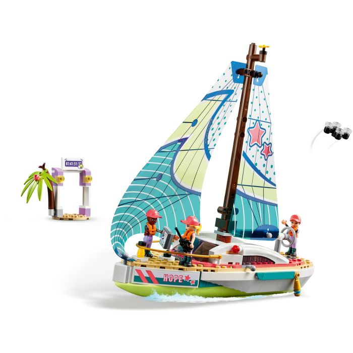 LEGO Friends 41716 Stephanie's Sea Adventure Barco de juguete con minimuñecas 2