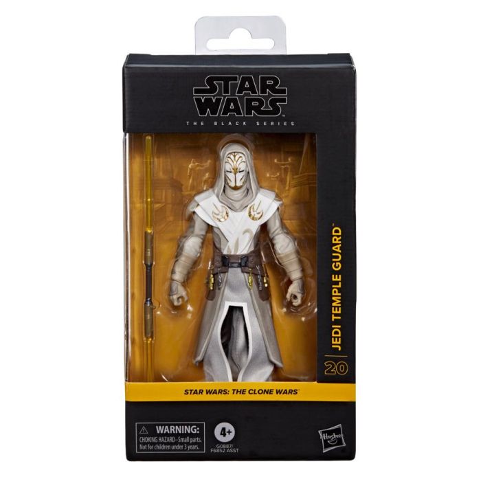 Hasbro Star Wars The Black Series Jedi Temple Guard Figura de Acción 15 cm de Star Wars: La Guerra de los Clones