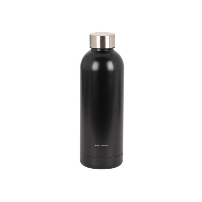 Safta Botella Termo Acero Inoxidable Business Black 7x22,5x 500 ml 1 Safta Botella Termo Acero Inoxidable Business Black 7x22,5x 500 ml 1