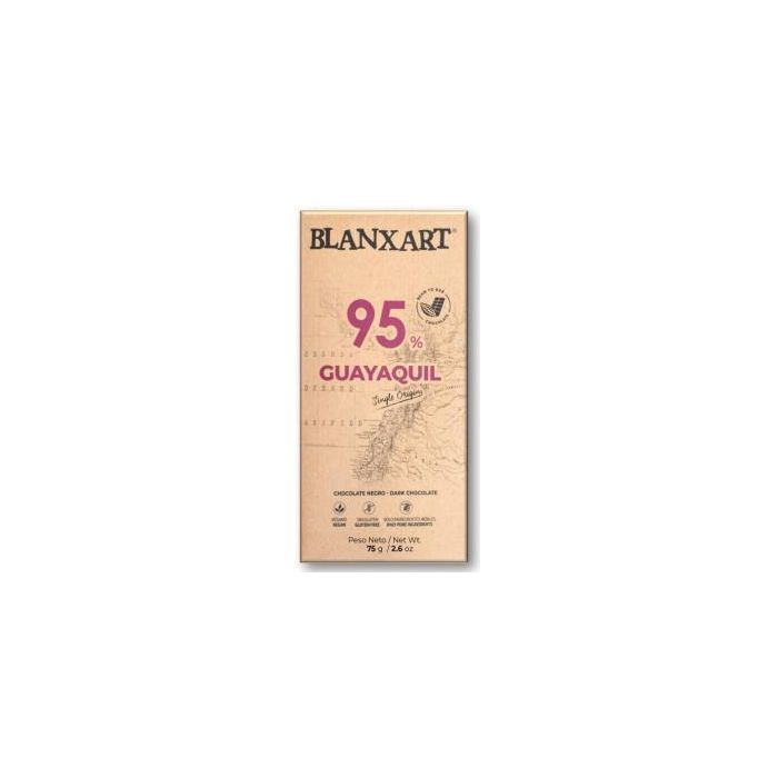 Chocolate Negro 95% Guayaquil 75 Gr Eco Chocolate Negro 95% Guayaquil 75 Gr Eco
