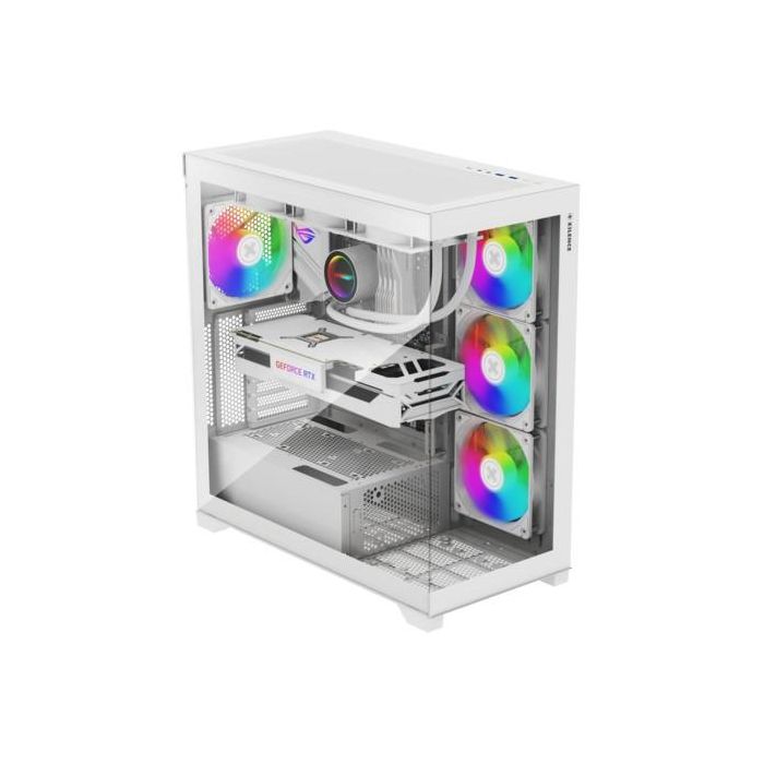 Xilence X818.W.ARGB Midi XG272 Gleam White 3 Xilence X818.W.ARGB Midi XG272 Gleam White 3